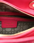 Lambskin Cannage Medium Lady D1OR Pink