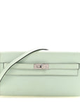 Epsom Kelly Wallet To Go Vert Peppermint