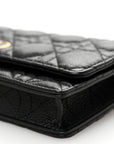 Supple Calfskin Caro Belt Bag Black
