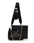 Vitello Re-Edition 2005 Shoulder Bag Black