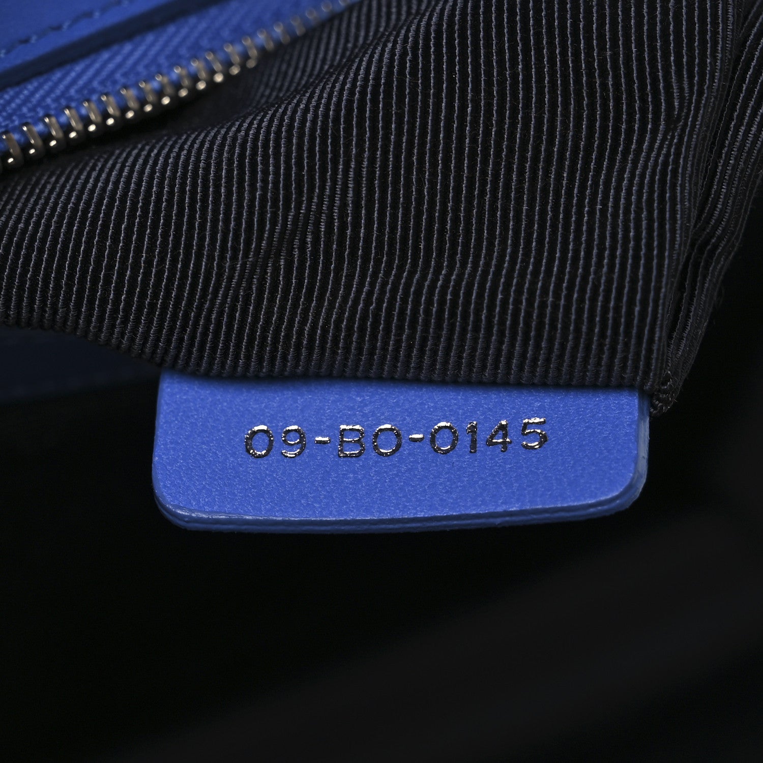 Smooth Calfskin Medium D1ORama Flap Bag Blue
