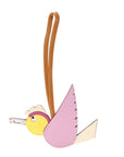 Ostrich Epsom Swift Birdy Bag Charm Mauve Sylvestre Nata Jaune Citron Magnolia Sesame
