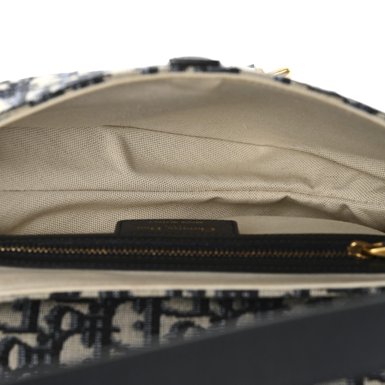 Oblique Saddle Bag Blue