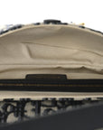 Oblique Saddle Bag Blue