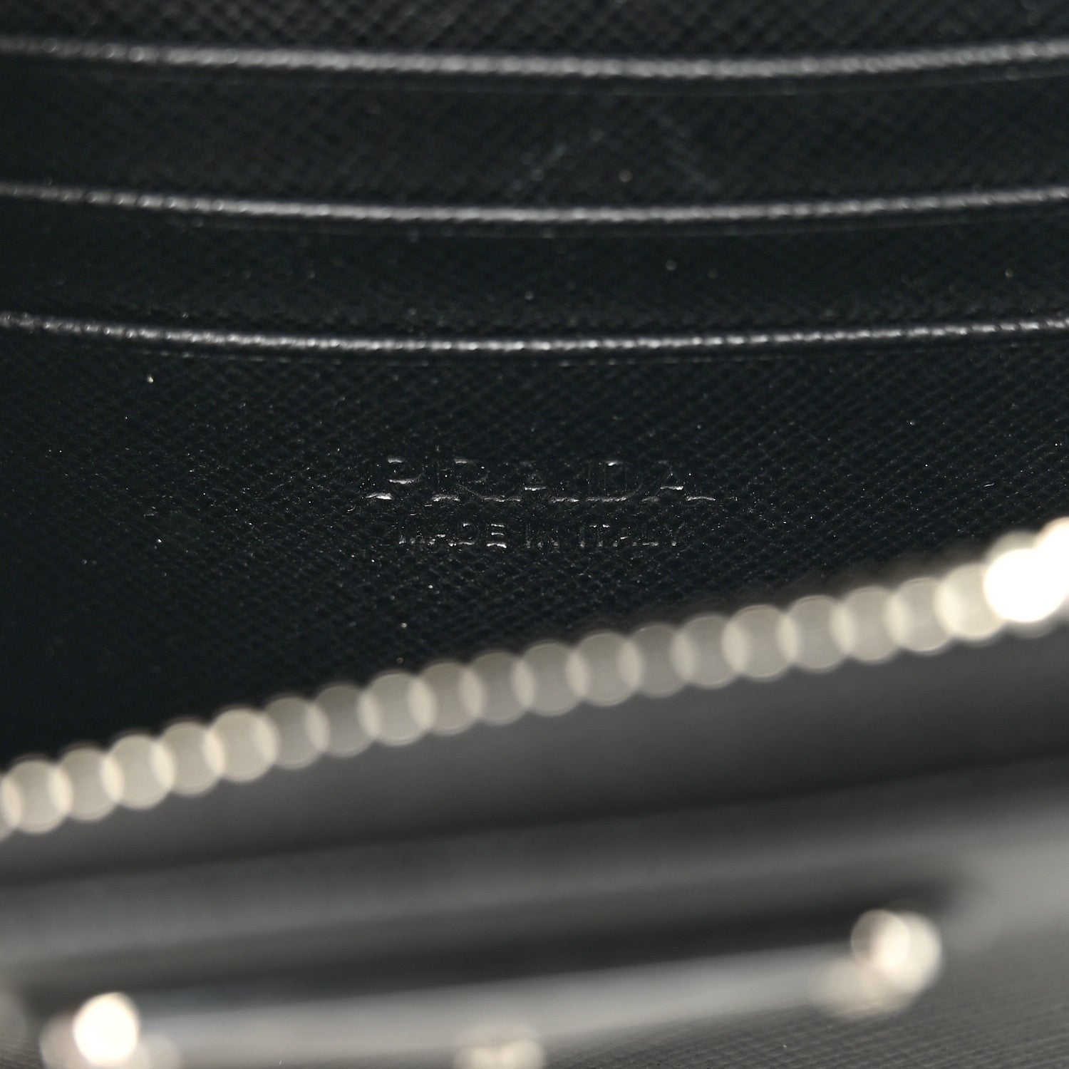 Saffiano Smartphone Case Crossbody Black