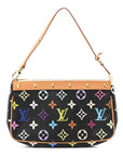 Monogram Multicolor Pochette Accessories Black