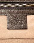 GG Supreme Monogram Medium Ophidia Shopping Tote Brown