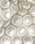 Metallic Fabric Bubble Wrap The Mini Pouch Silver