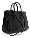 Calfskin Small Sac De Jour Black