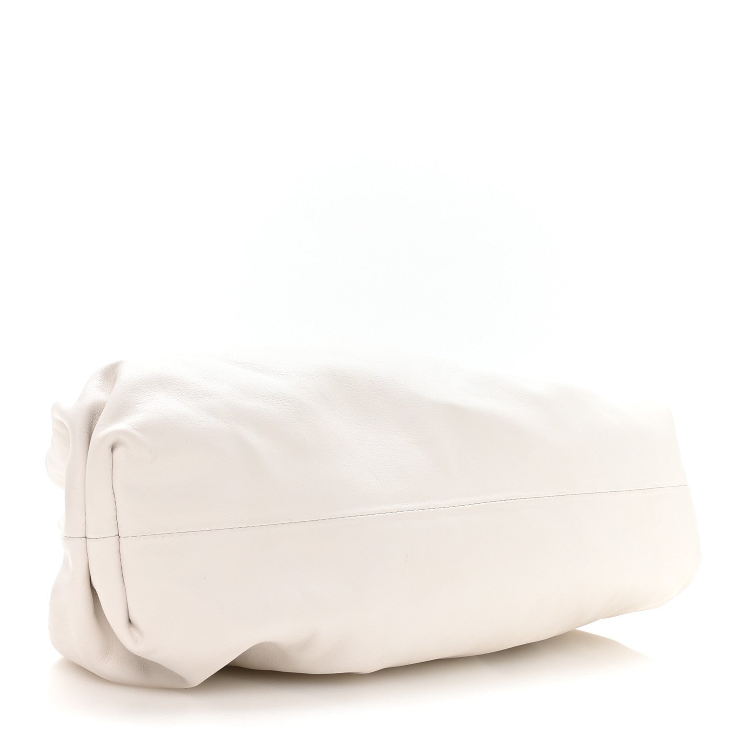 Smooth Butter Calf The Pouch Oversized Clutch Plaster