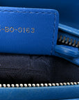 Lambskin Cannage Medium Lady D1OR Blue