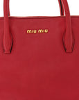 Goatskin Madras Top Handle Bag Fragola