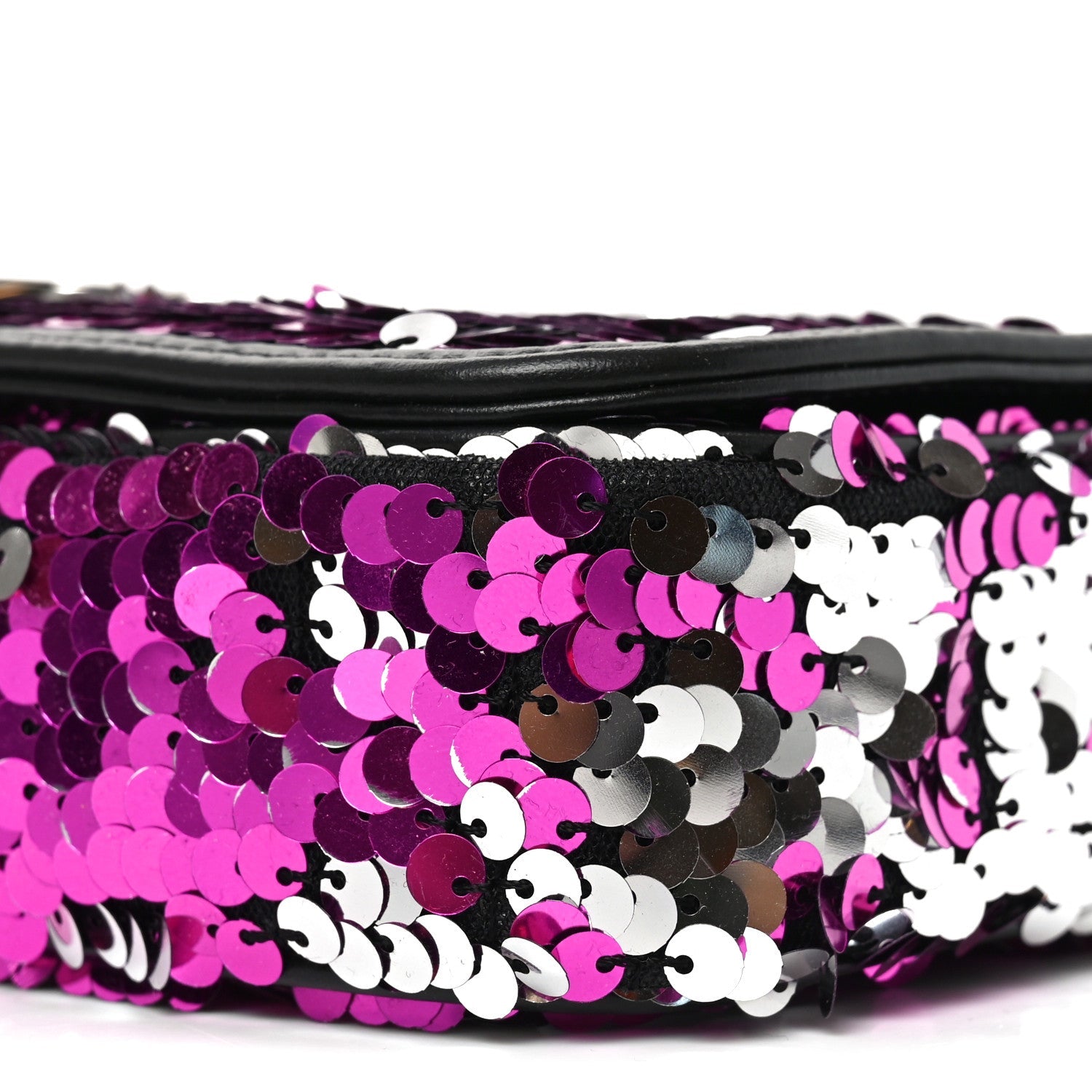 Sequin DG 3.5 Shoulder Bag Fuxia Argento