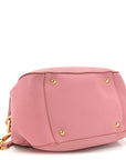Goatskin Madras Bauletto Peonia