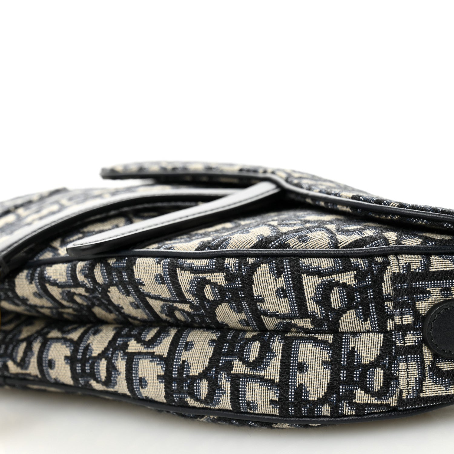 Oblique Saddle Bag Blue