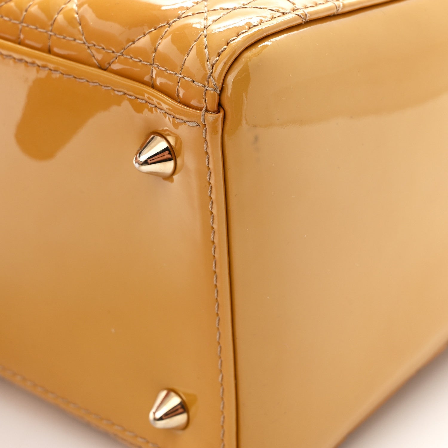 Patent Cannage Medium Lady D1OR Dark Beige