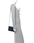 Caviar Timeless CC Wallet on Chain WOC Navy Blue