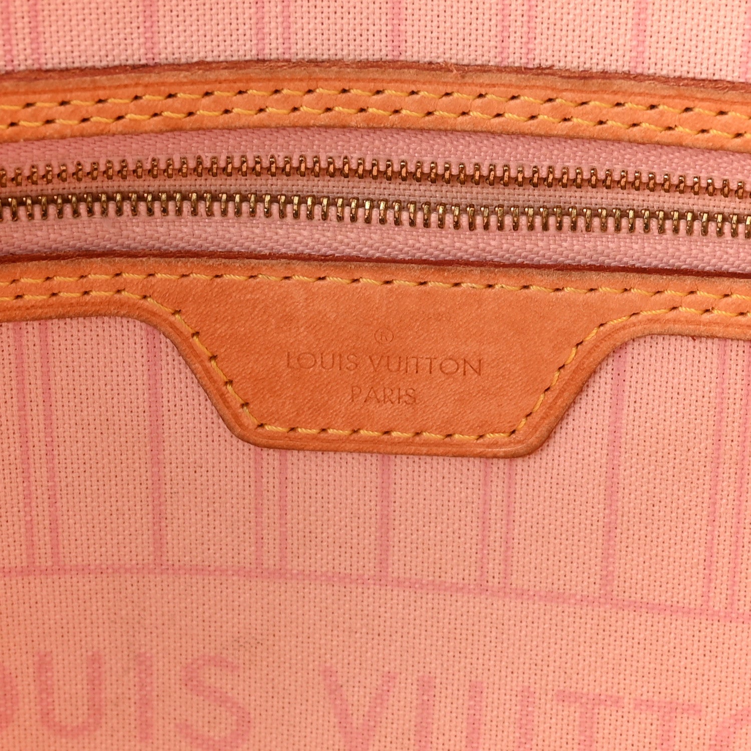 Damier Azur Neo Neverfull MM Rose Ballerine