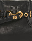 Nappa Aviator Regular Aventure Bag Black