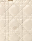 Lambskin Cannage Small My ABCD1OR Lady D1OR White
