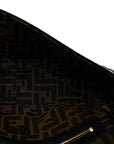 Fabric Jacquard FF 1974 Medium Baguette Tobacco Moro Black