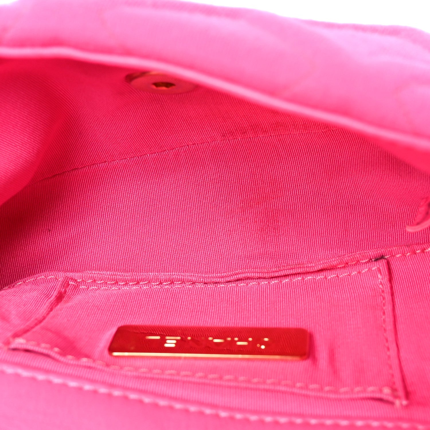Jersey Quilted CHNL 19 Waist Bag Pink