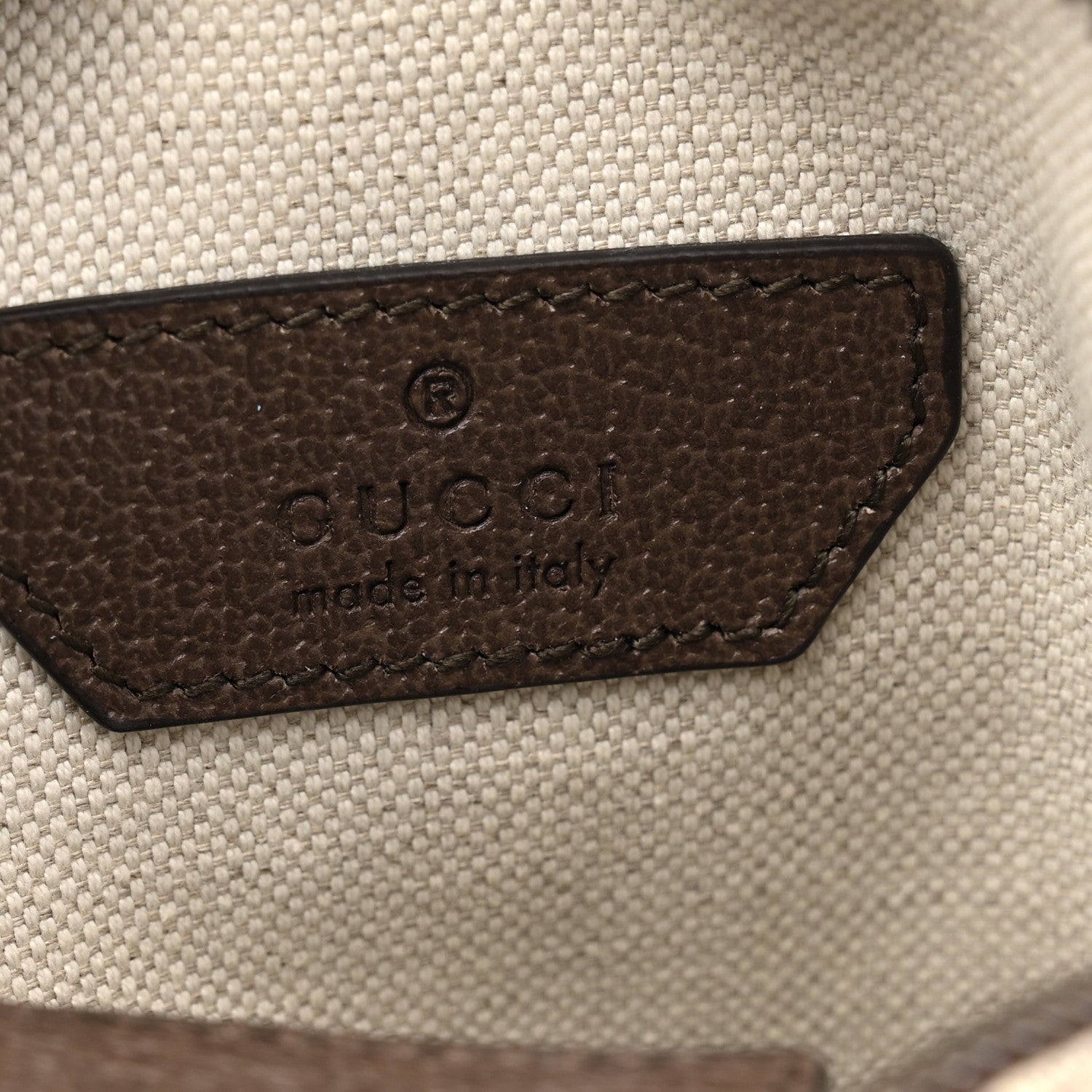 GG Supreme Monogram Web Mini Ophidia Double Zip Messenger Bag Beige New Acero