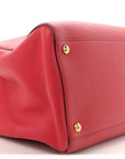 Vitello Elite Flamingo Regular 2Jours Tote Rosso Fiamma