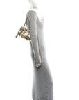 Metallic Nappa Mini Joie Shoulder Bag Pirite