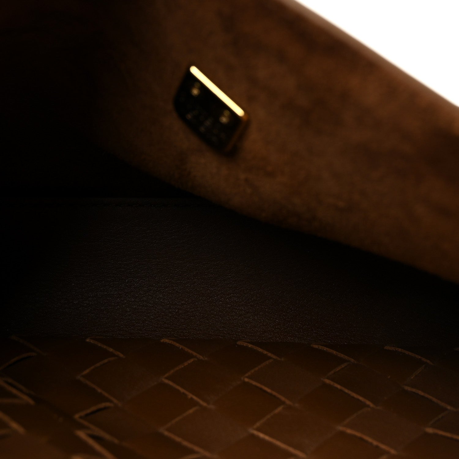 Silky Calfskin Small Ciao Ciao Nocciola