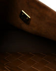 Silky Calfskin Small Ciao Ciao Nocciola