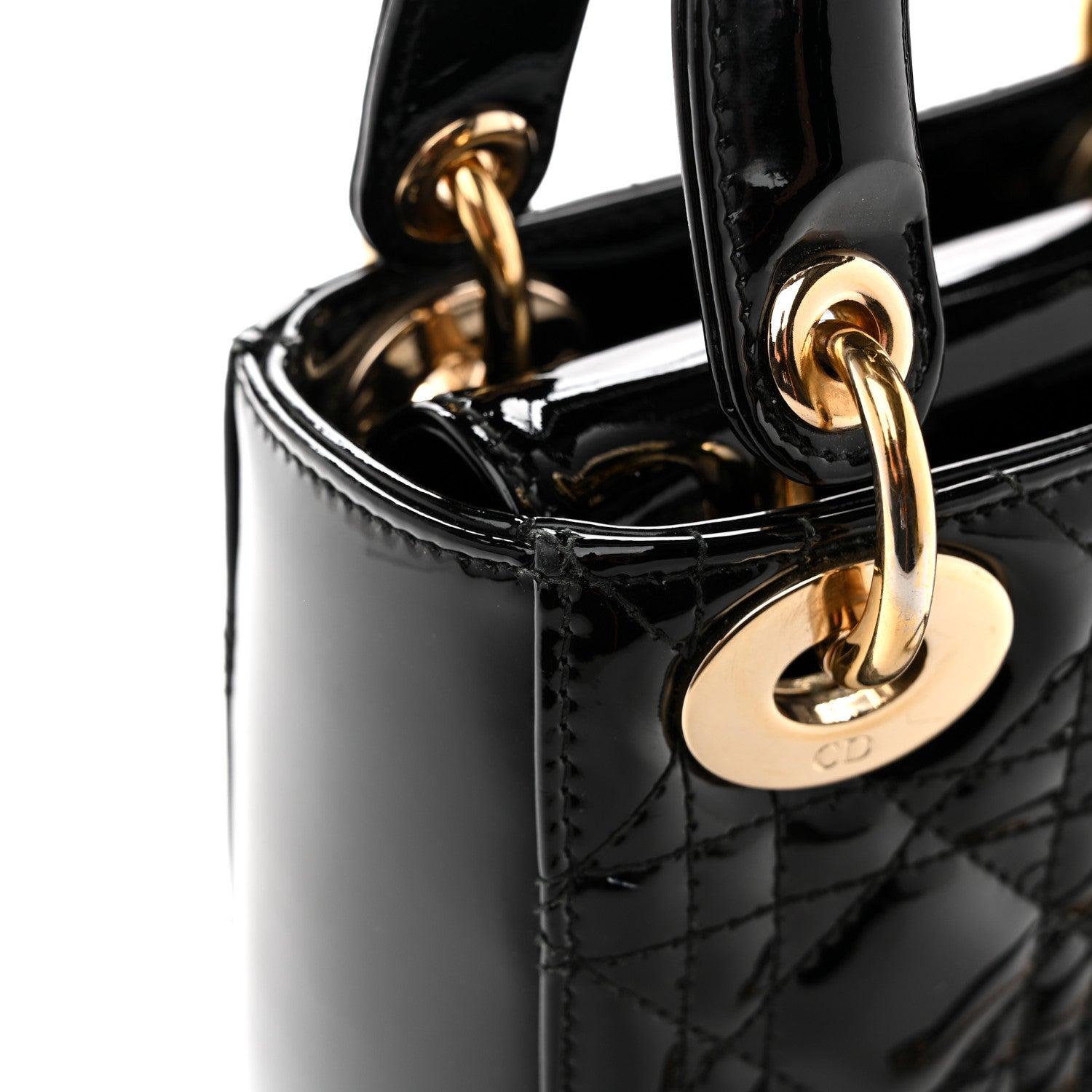 Patent Cannage Mini Lady D1OR Black