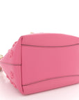 Calfskin Star Studded Bon Bon Bucket Bag Candy Pink