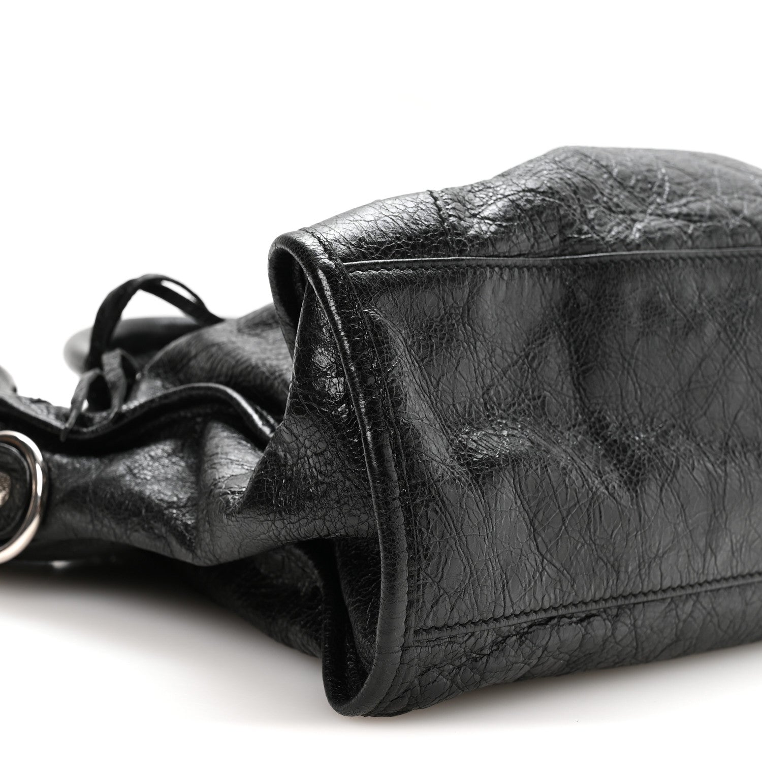 Agneau Giant 12 Silver Hardware City Black