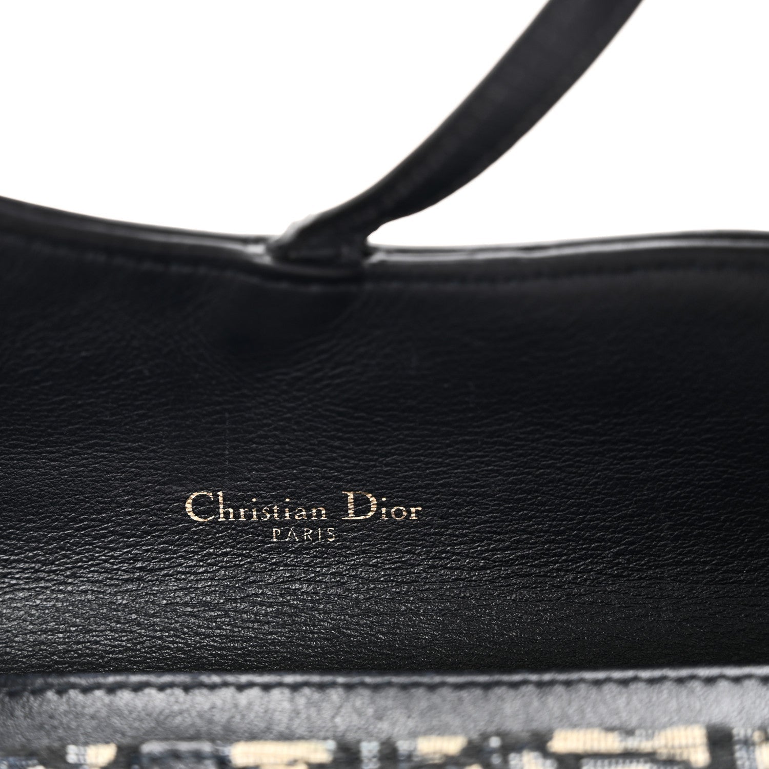 Oblique Saddle Chain Long Wallet Blue