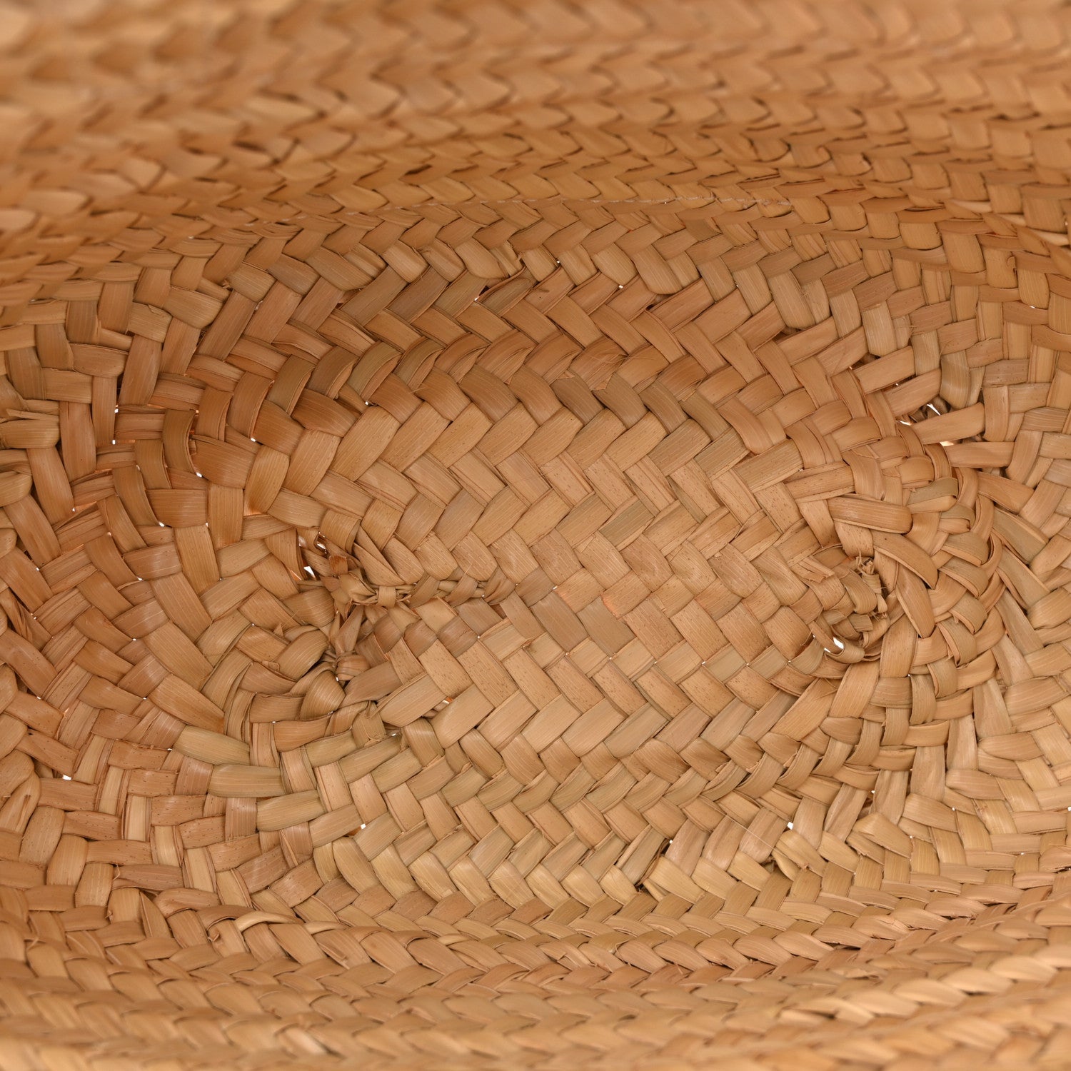 Raffia Basket Tote Bag Natural Tan