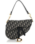 Oblique Saddle Bag Blue