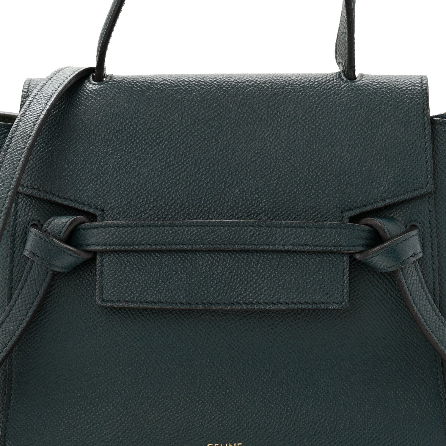 Grained Calfskin Nano Belt Bag Amazone