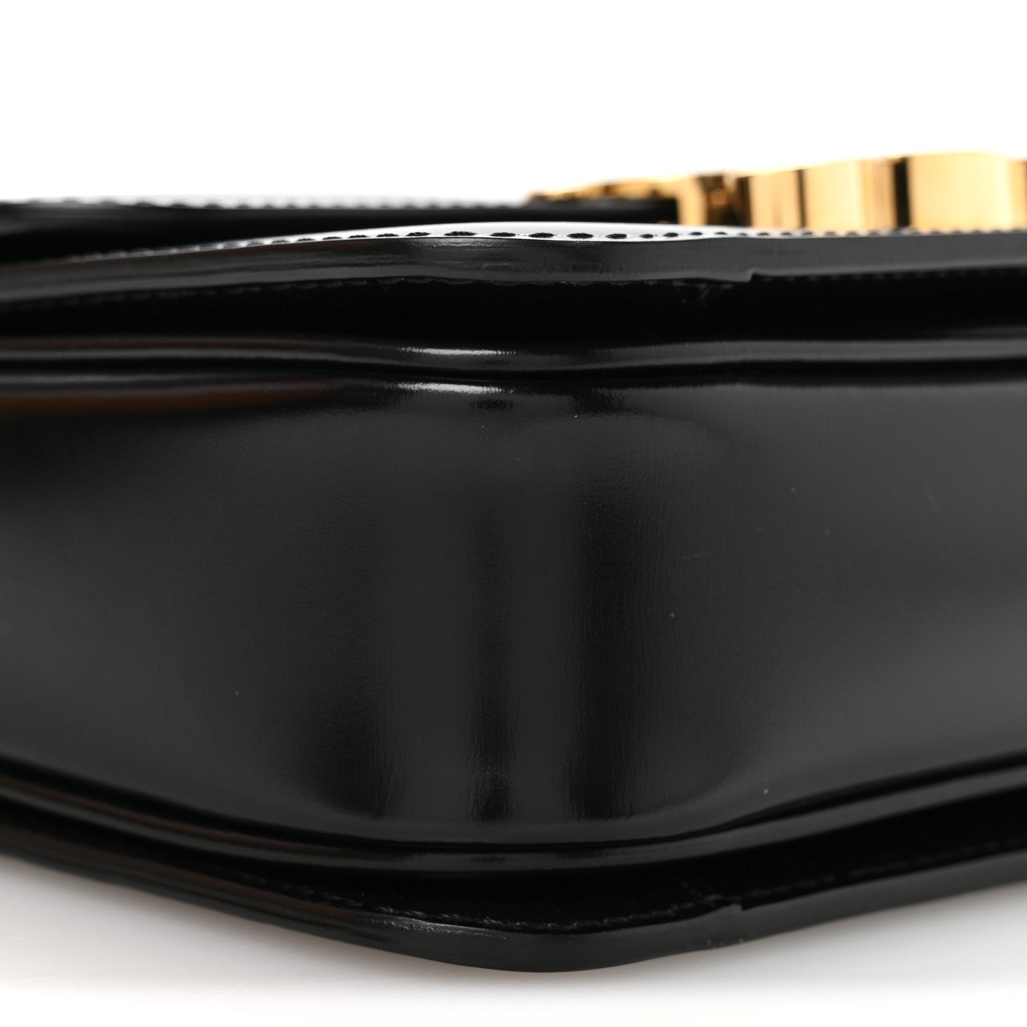 Shiny Calfskin Teen Triomphe Black