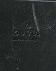 Calfskin Matelasse GG Marmont Chain Wallet Black