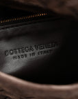 Suede Intrecciato Small Hop Fondant