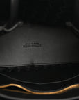 Nappa Intrecciato Medium Andiamo Shoulder Bag Black