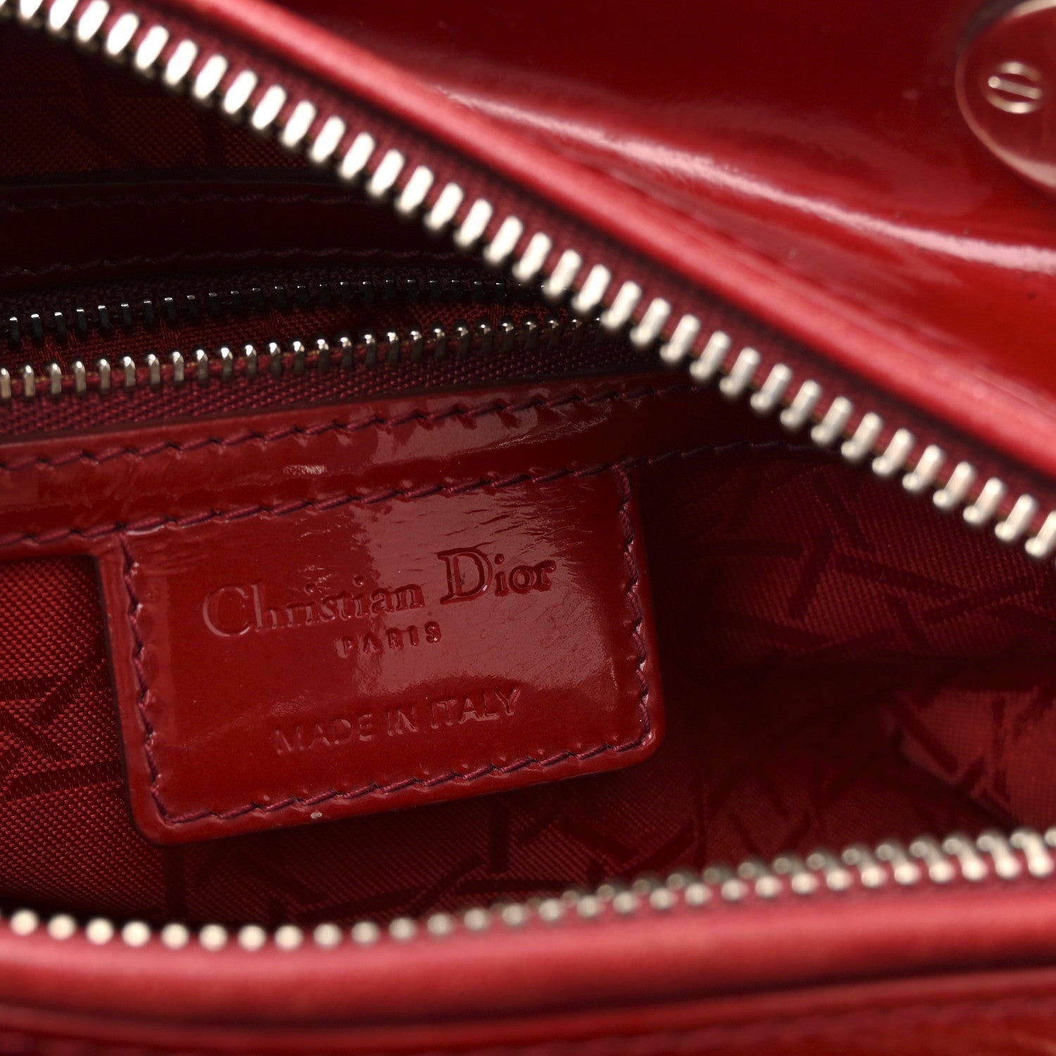 Patent Cannage Medium Lady D1OR Red