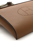 Togo Sangle Cordage Videpoches Alezan Beige Marfa Gris Pale