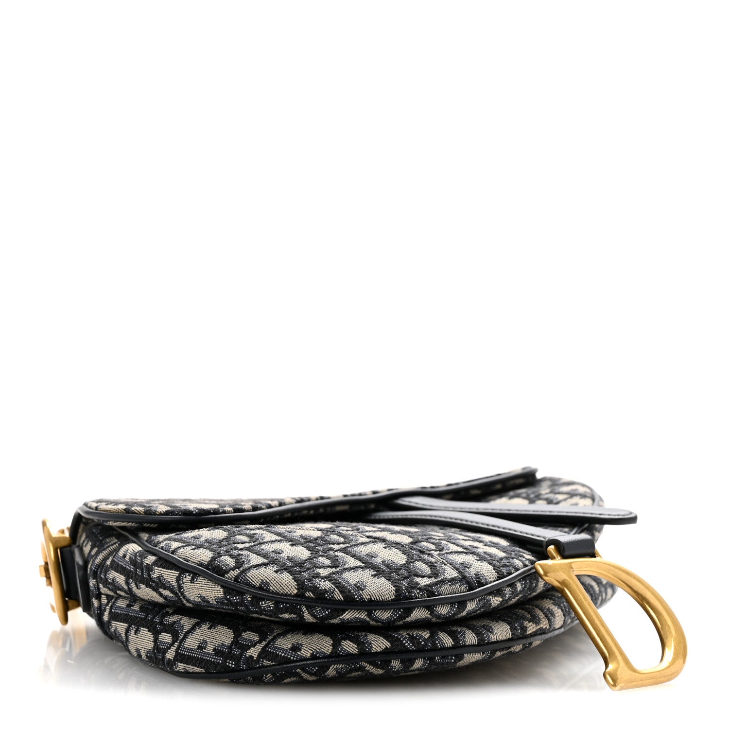 Oblique Saddle Bag Blue