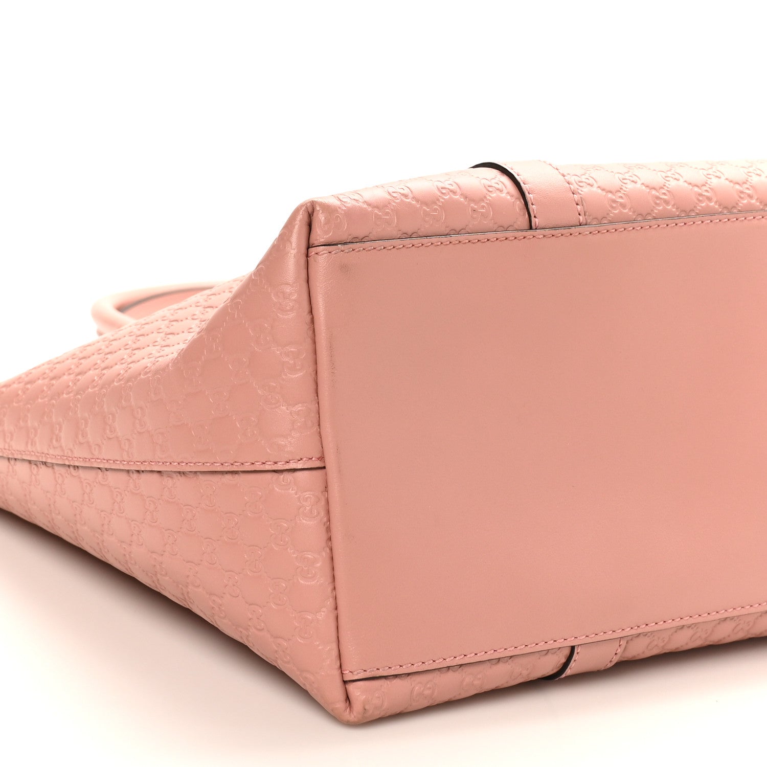 Soft MicroGCCIssima Medium Zippered Satchel Soft Pink