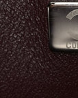 Caviar Quilted Small Double Flap Black