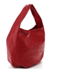 Nappa Intrecciato Patchwork Hobo Red