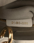 Lambskin Cannage Small My ABCD1OR Lady D1OR Latte