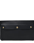 Calfksin Slim Belt Bag Black